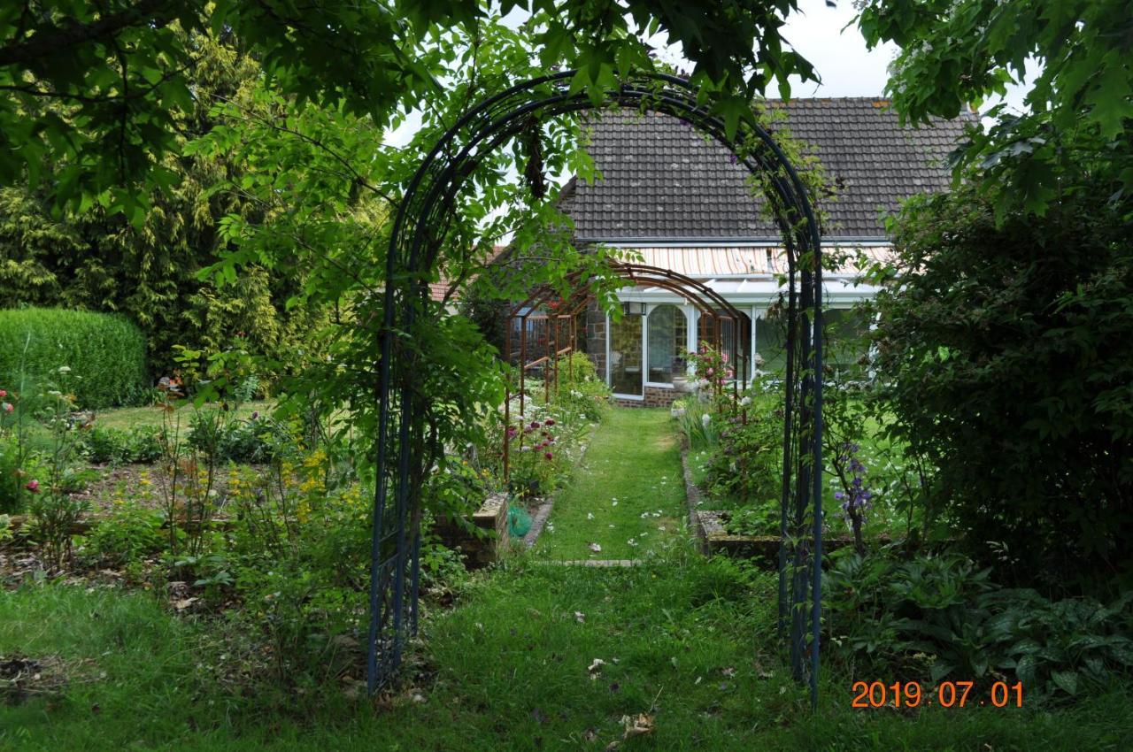 Ma Maison Bleue Saint-Brice-sous-Ranes Buitenkant foto