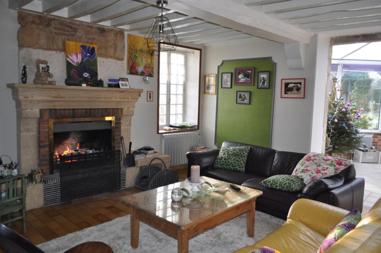 Ma Maison Bleue Saint-Brice-sous-Ranes Buitenkant foto