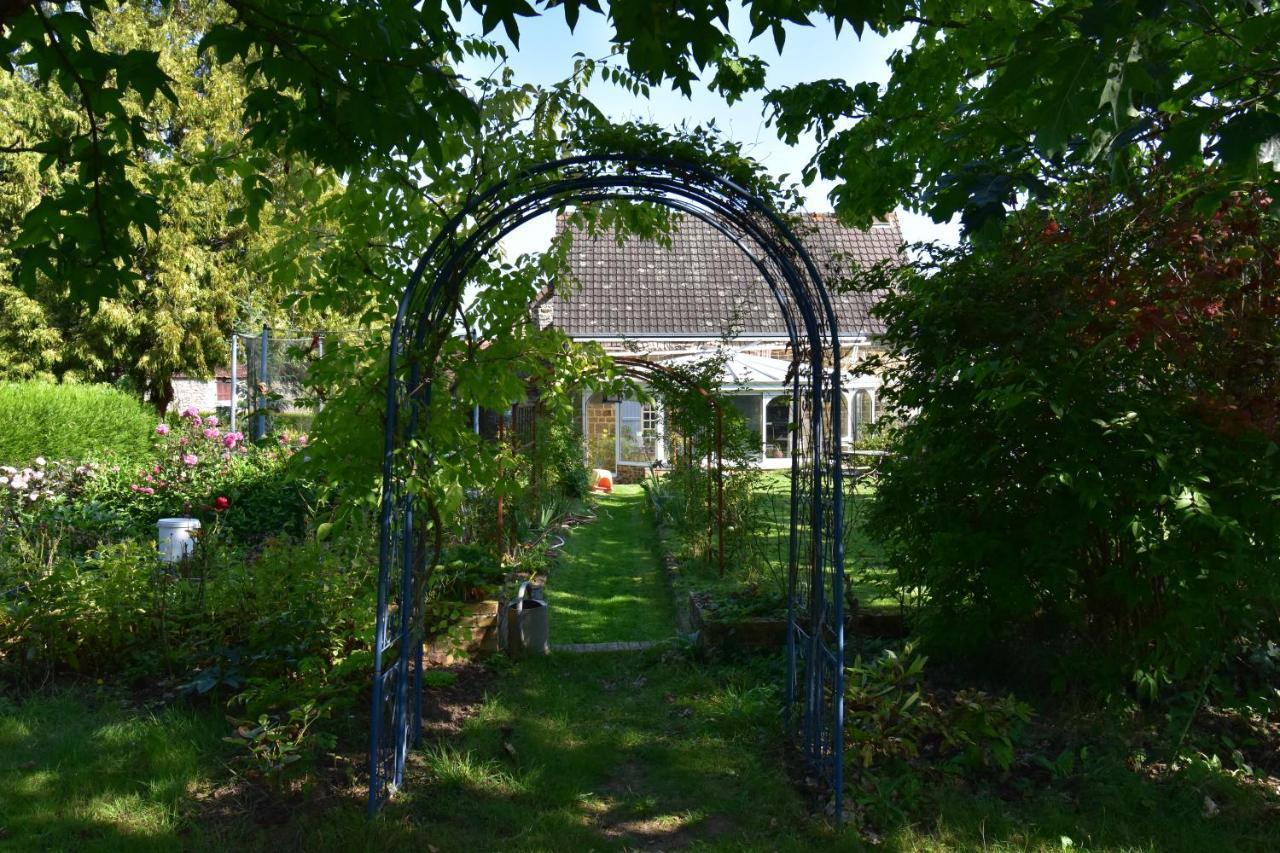 Ma Maison Bleue Saint-Brice-sous-Ranes Buitenkant foto